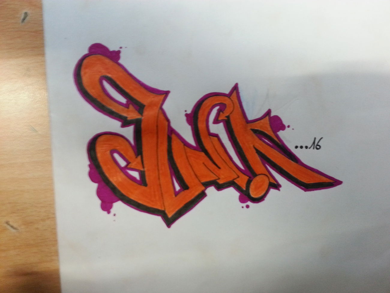 Graffiti Sketch - Photo by 1un1k247