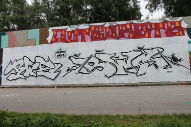 Graffiti Wall - Photo by 216 - BWS, Poesy, Poezy