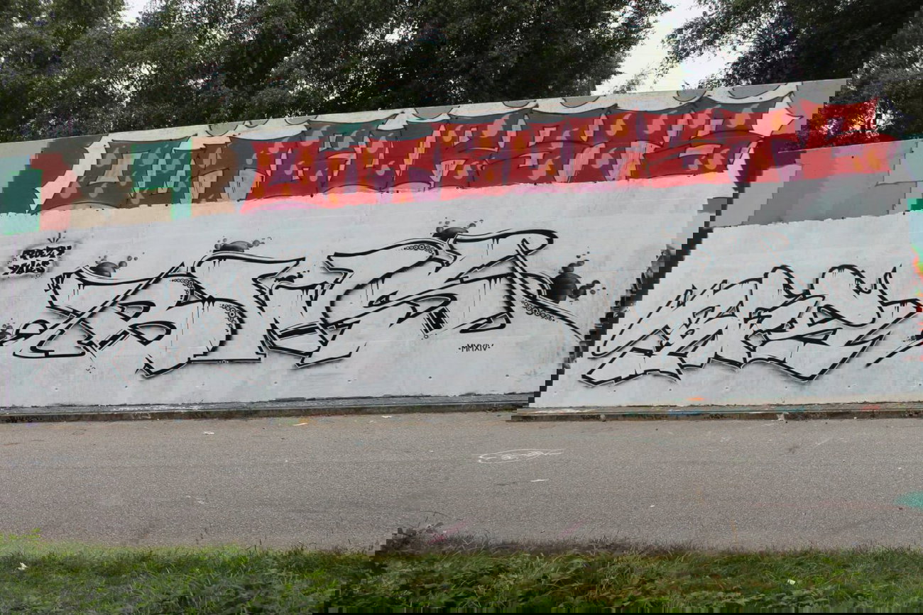 Graffiti Wall - Photo by 216 - BWS, Poesy, Poezy