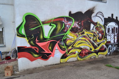 Graffiti Wall - Photo by 23