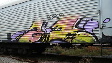 Graffiti Train - Photo by 23