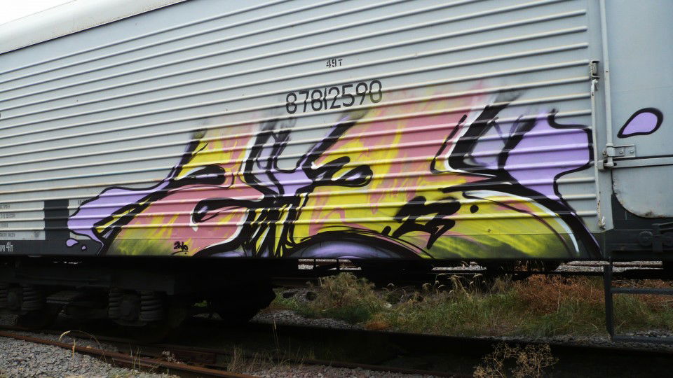 Graffiti Train - Photo by 23