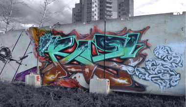 Graffiti Wall - Photo by 23