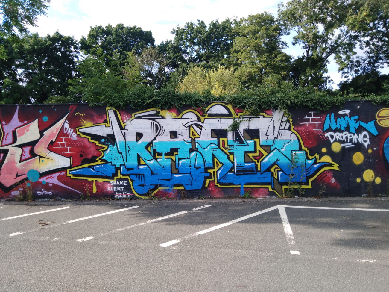 Graffiti Wall - Photo by 26725 - rafe, ohb, aurich