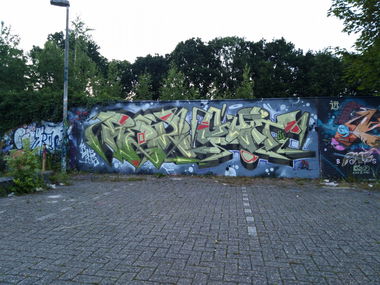 Graffiti Wall - Photo by 26725 - rek, rafe, quit
