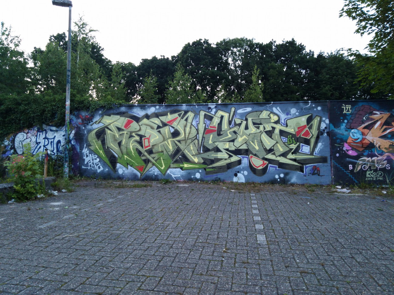 Graffiti Wall - Photo by 26725 - rek, rafe, quit