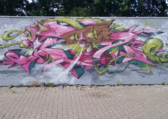Graffiti Wall - Photo by 26725 - Ap2be, Aurich, pmz
