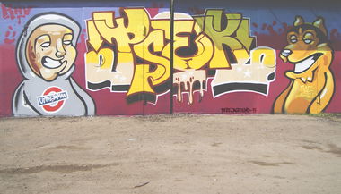 Graffiti Wall - Photo by 2ManHazeOne - Pse (2015)