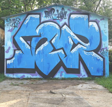 Graffiti Wall - Photo by 2ManHazeOne - 2man (2014)