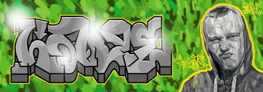 Graffiti Sketch - Photo by 2ManHazeOne - 2man (2014)