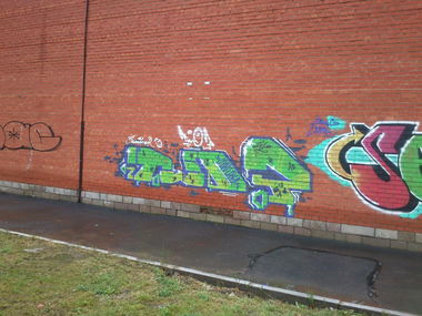 Graffiti Bombing - Photo by 2P