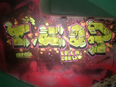 Graffiti Sketch in Saint Petersburg - Photo by 2P