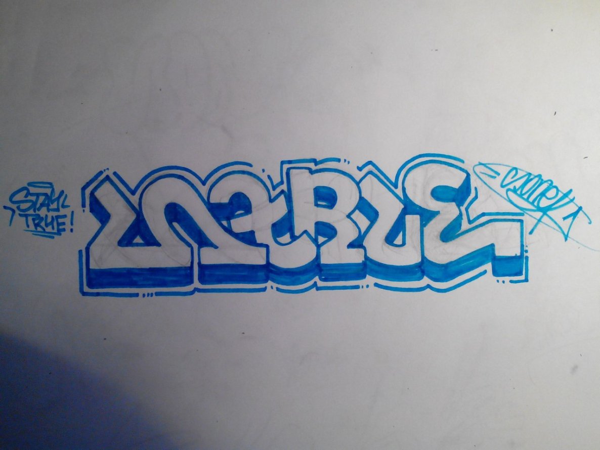 Graffiti Sketch - Photo by 2StayTrue - Strue, Stay, True (2014)