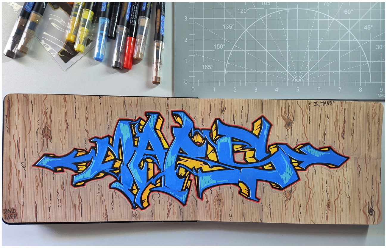 Graffiti Sketch - Photo by 2ndLife (2026)