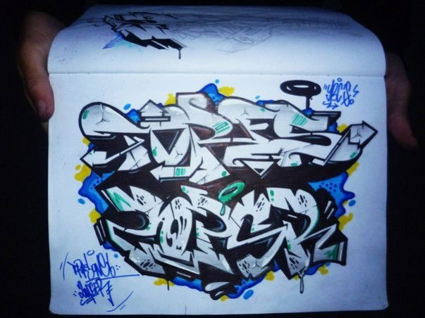 Graffiti Sketch in Zhodino - Photo by 2opserYBS - 2opser, Torfs, YBS