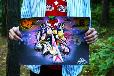 Graffiti Sketch - Photo by 2opserYBS - 2opser, RSK, Kate (2013)