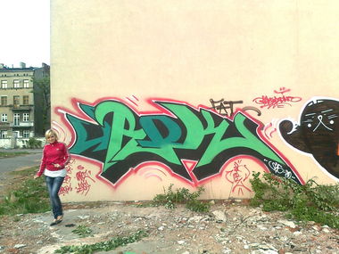 Graffiti Wall in Lodz - Photo by 3xR (2011)