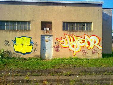Graffiti Wall - Photo by 3xR - Pm, Risk, & (2012)