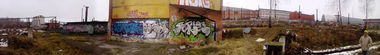 Graffiti Wall in Tula - Photo by 413 - FANK, SKIPS, 413 (2014)