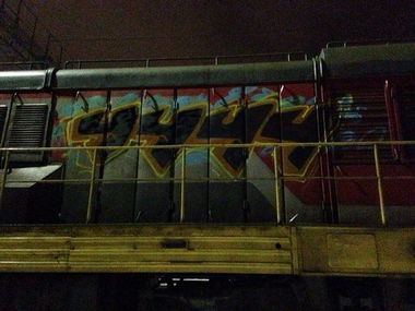 Graffiti Train - Photo by 4444 - 4444