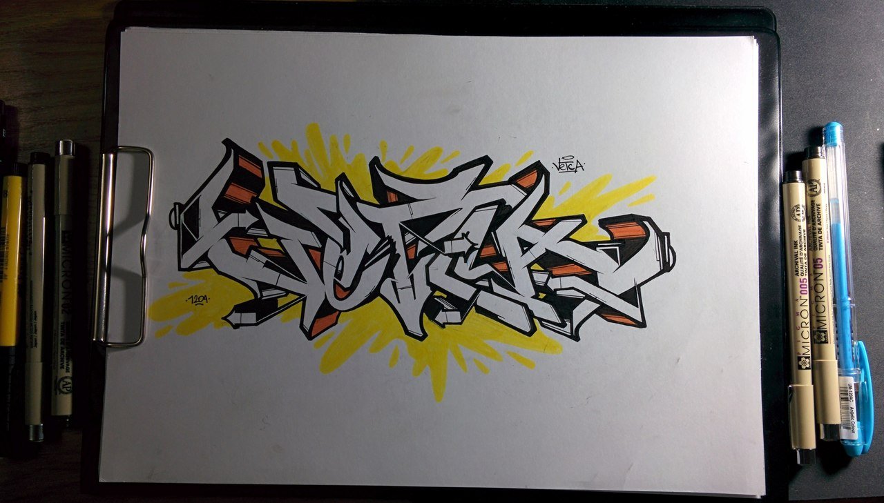 Graffiti Sketch - Photo by 47Rooms