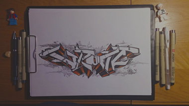 Graffiti Sketch - Photo by 47Rooms