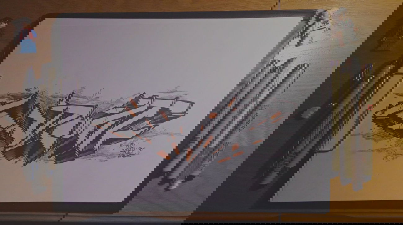 Graffiti Sketch - Photo by 47Rooms