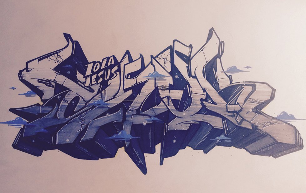 Graffiti Sketch - Photo by 47Rooms