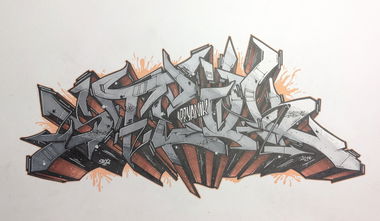 Graffiti Sketch - Photo by 47Rooms