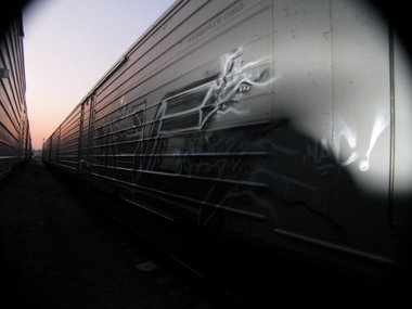 Graffiti Train - Photo by 4ASKE - 4AS (2011)