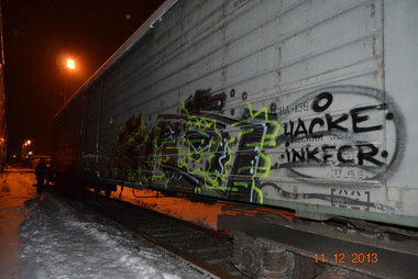 Graffiti Train - Photo by 4ASKE - 4AS (2013)