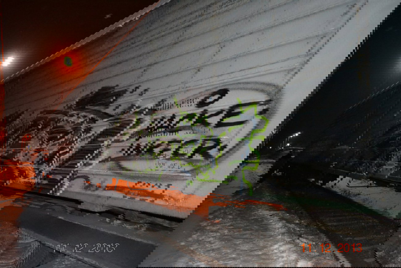 Graffiti Train - Photo by 4ASKE - 4AS (2013)
