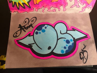 Graffiti Sketch - Photo by 4T0M1Cx4RT