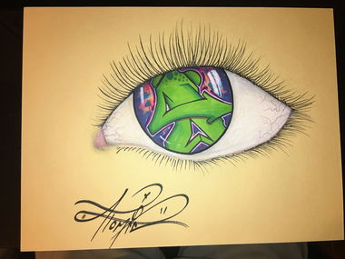 Graffiti Sketch - Photo by 4T0M1Cx4RT