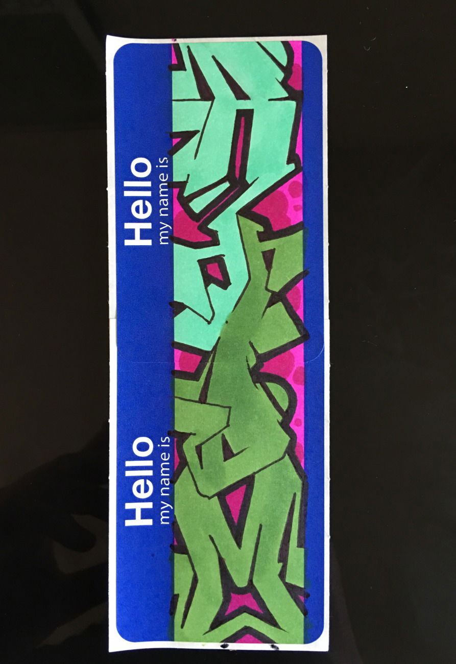 Graffiti Sketch - Photo by 4T0M1Cx4RT