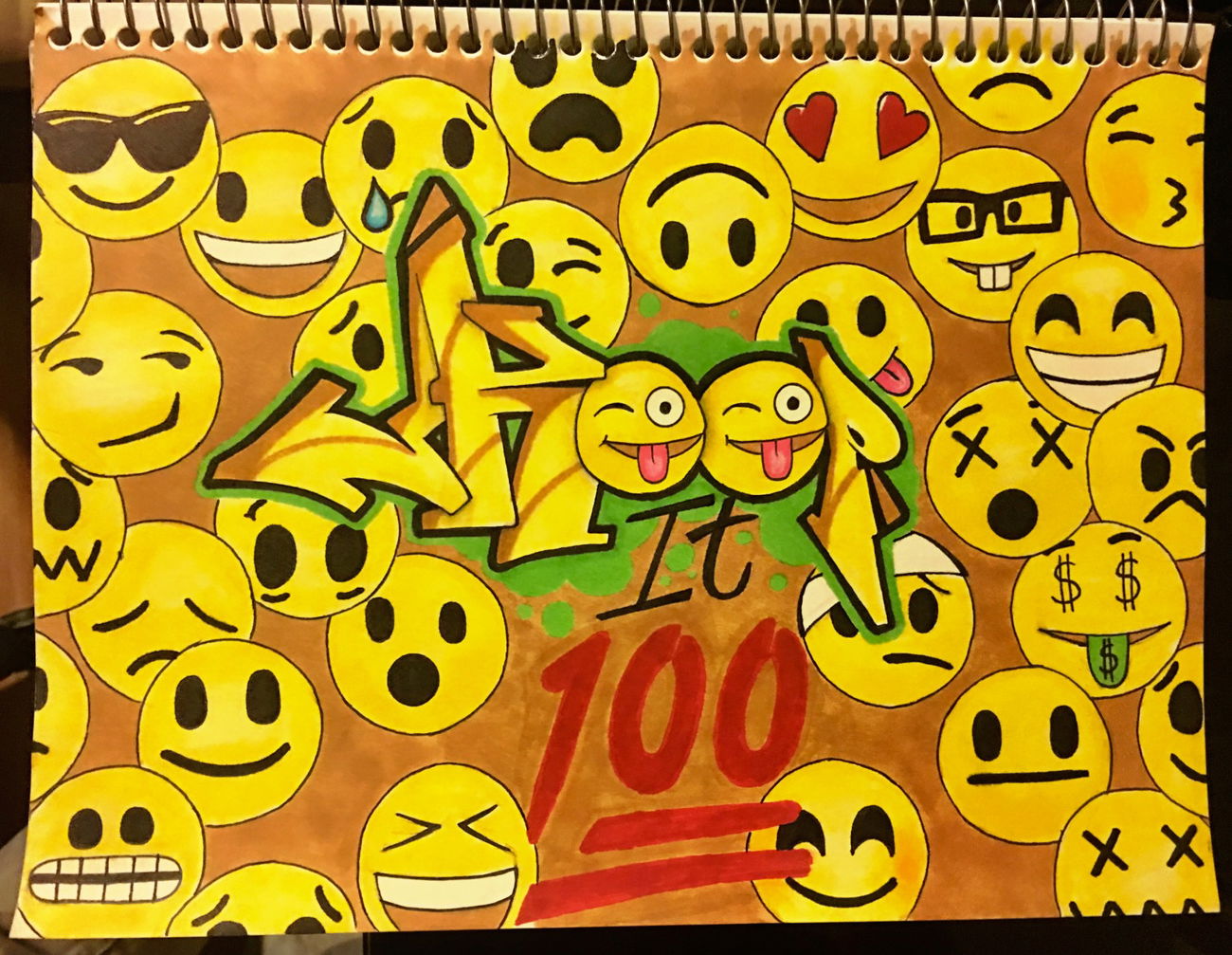 Graffiti Sketch - Photo by 4T0M1Cx4RT