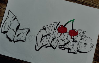 Graffiti Sketch - Photo by 4thenight