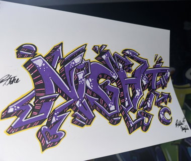Graffiti Sketch - Photo by 4thenight