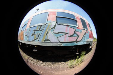 Graffiti Train - Photo by 505er - eazy