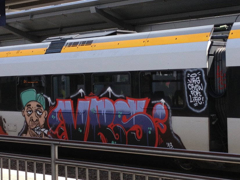 Graffiti Train - Photo by 505er - VRS
