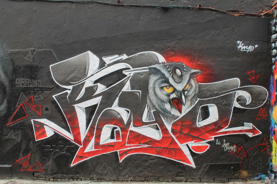 Graffiti Wall - Photo by 505er - Kayo