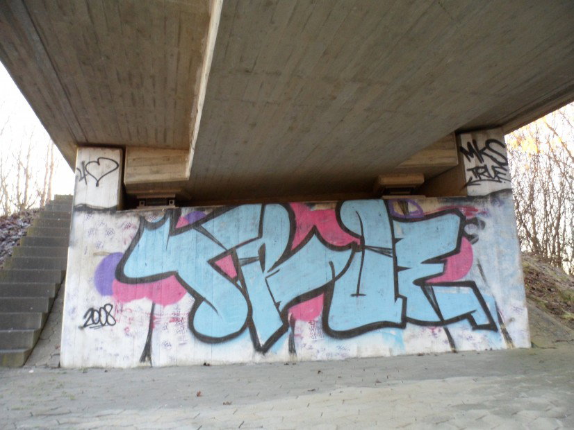 Graffiti Bombing - Photo by 505er - True, MKS