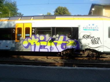 Graffiti Train - Photo by 505er - Riot