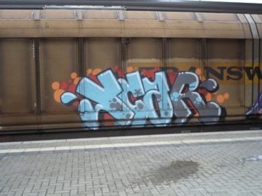 Graffiti Train - Photo by 505er - Ycar?