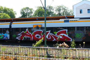 Graffiti Train - Photo by 505er - Agus, EQT-Crew