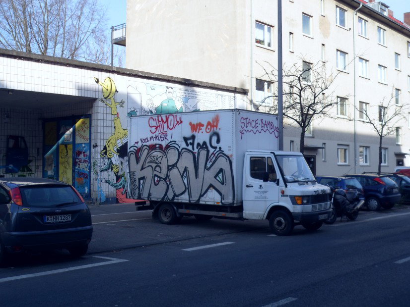 Graffiti Bombing - Photo by 505er - Keina, Shimo, INF