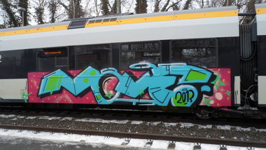 Graffiti Train - Photo by 505er - Move