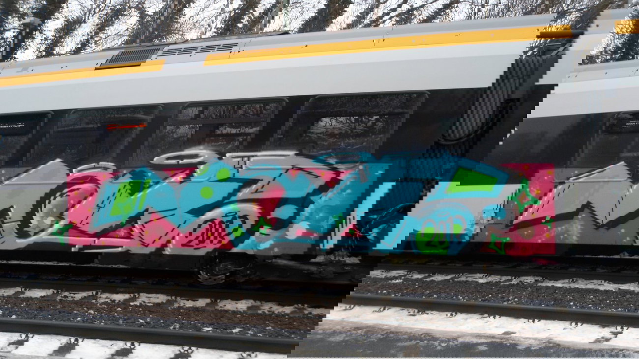 Graffiti Train - Photo by 505er - Move