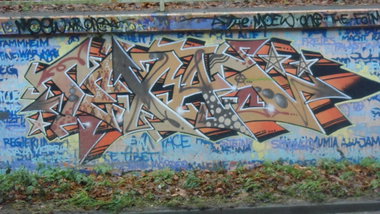 Graffiti Wall - Photo by 505er - Texas