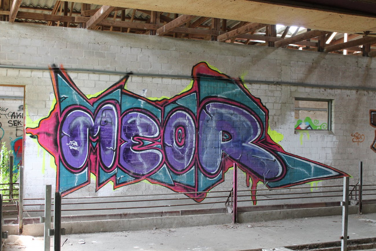 Graffiti Wall - Photo by 505er - Meor